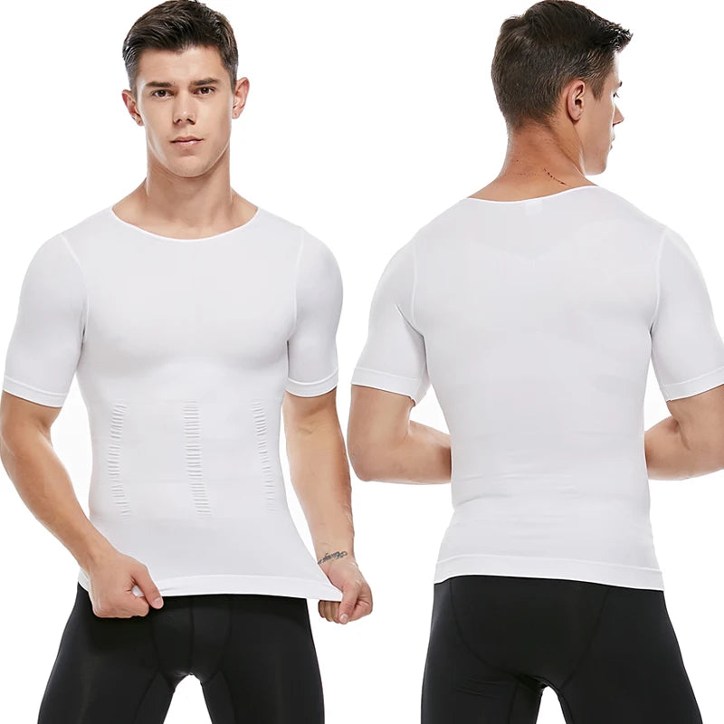 Hommes minceur corps Shaper ventre contrôle Shapewear homme Shapers modélisation sous-vêtements taille formateur Posture correctrice gilet Corset