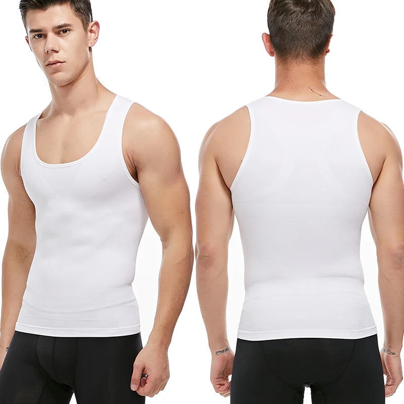 Hommes minceur corps Shaper ventre contrôle Shapewear homme Shapers modélisation sous-vêtements taille formateur Posture correctrice gilet Corset