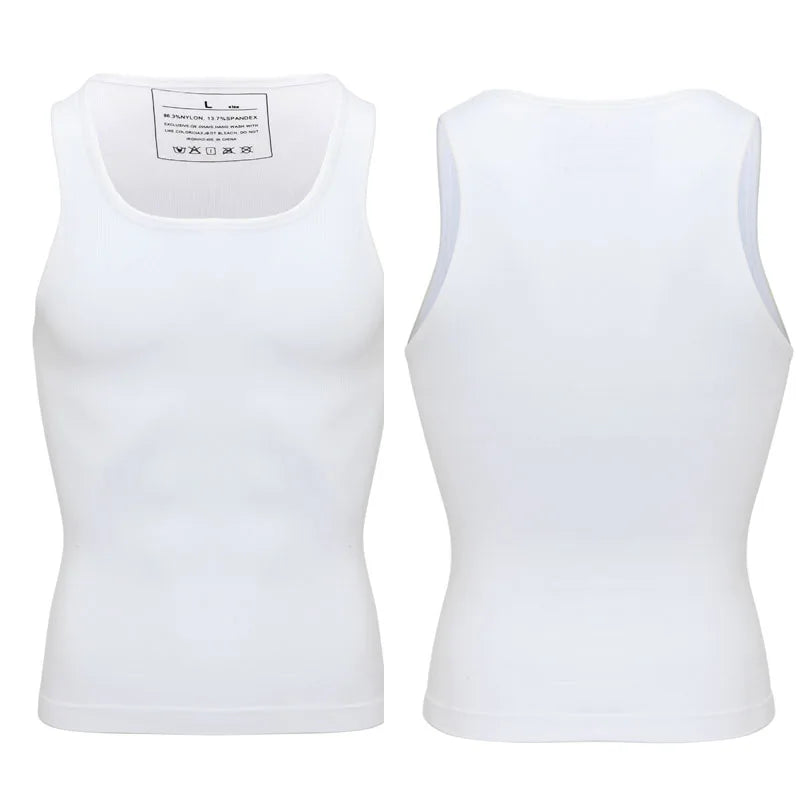 Hommes minceur corps Shaper ventre contrôle Shapewear homme Shapers modélisation sous-vêtements taille formateur Posture correctrice gilet Corset